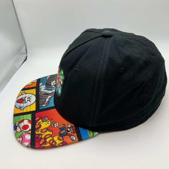 Nintendo Super Mario Youth Mario and Luigi Characters Snapback Hat - Picture 7 of 10